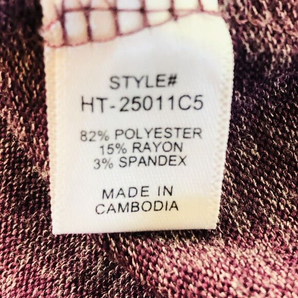 Zenana Fleece Cowl Neck Split Side Sweater Size Small - Picture 5 of 11